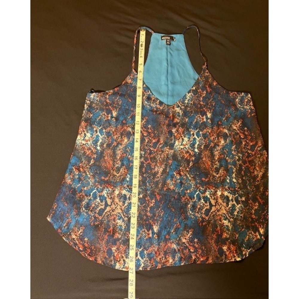 Valette multi colored racerback tank, size medium - Picture 5 of 9